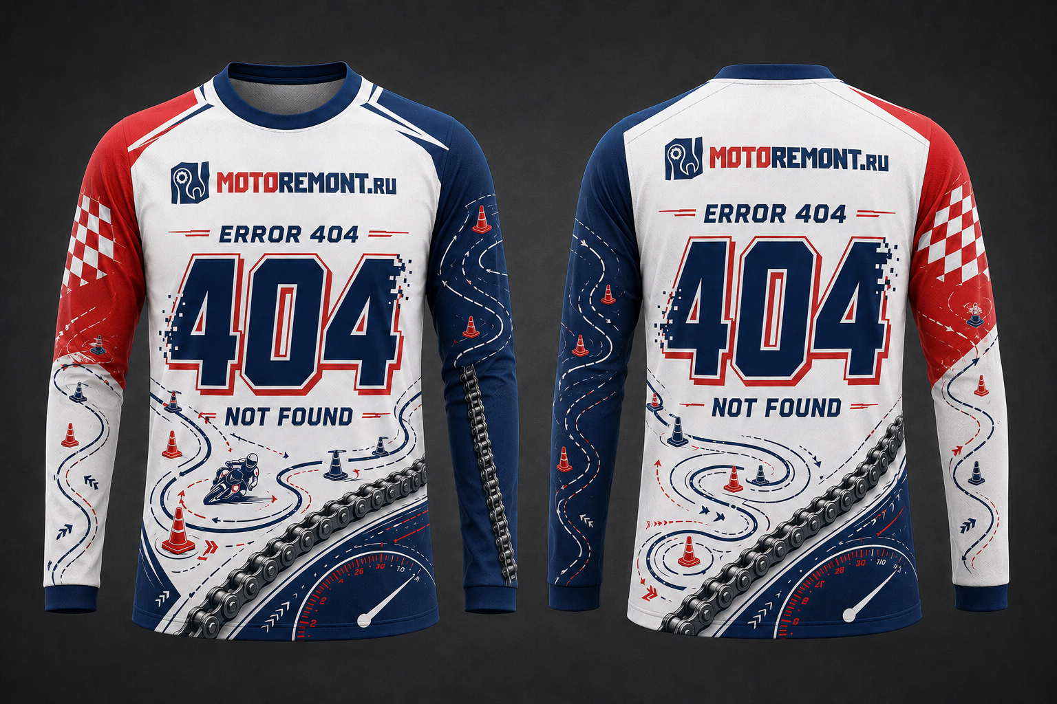MOTOREMONT.RU motorsport jersey design