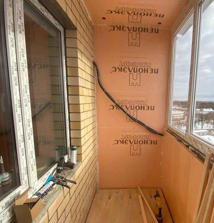 утепление балкона в Москве от Арт БАЛКОН
