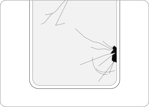 Что делать, если треснуло стекло на планшете?