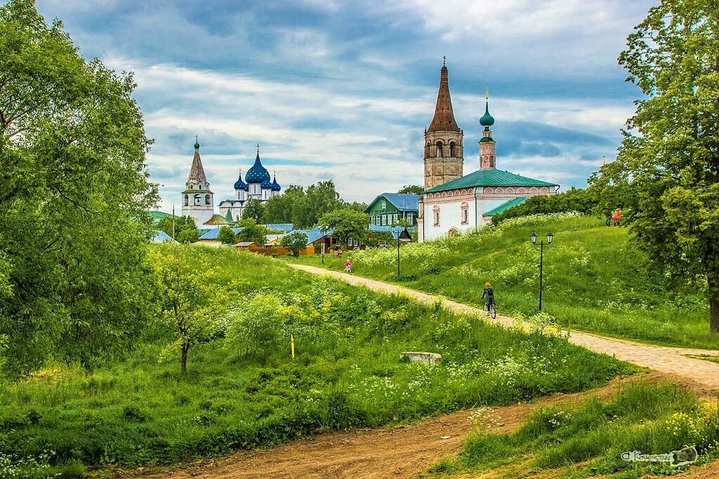 Суздаль фото города летом