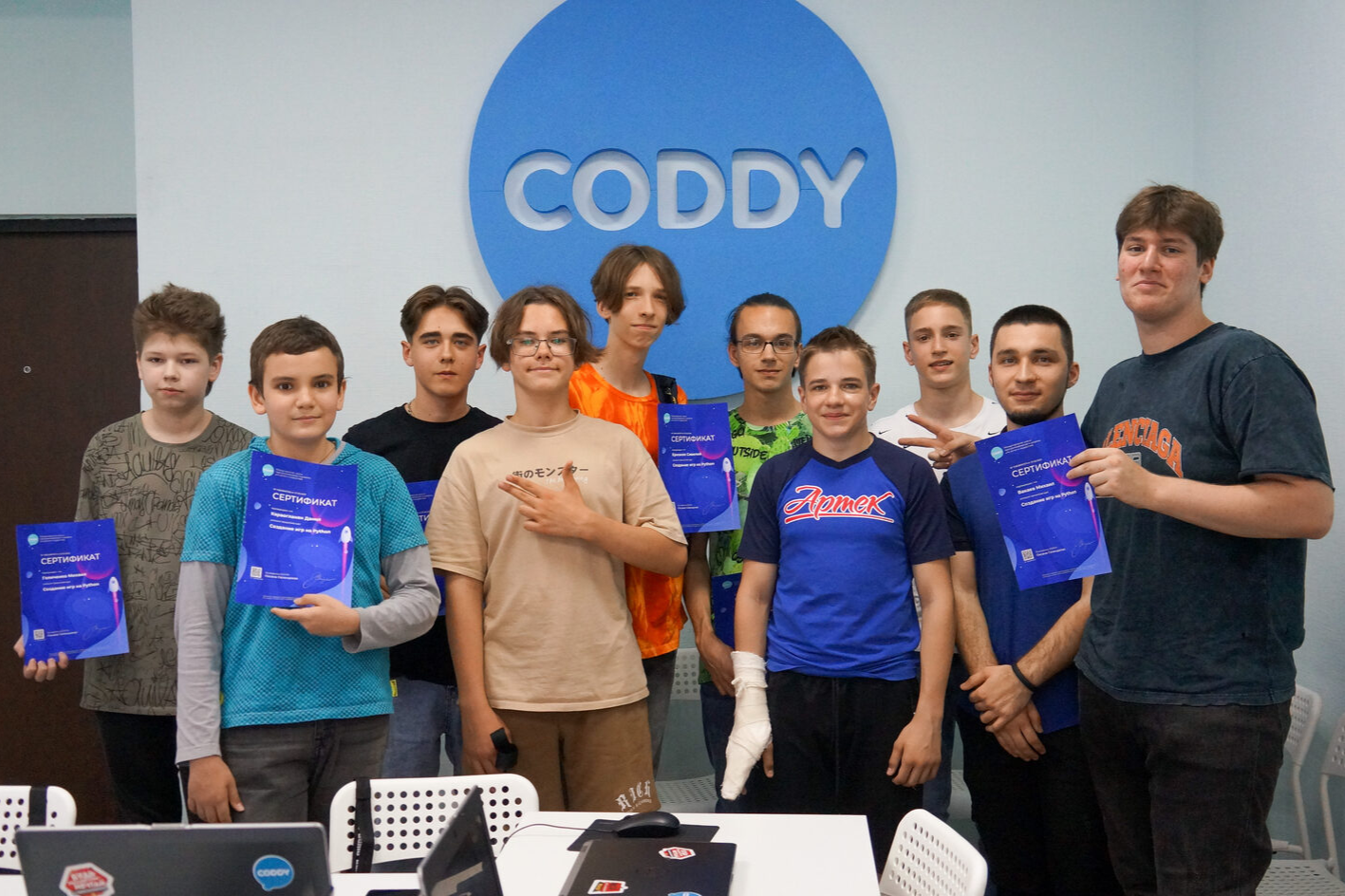 Ученик CODDY выбирает следующий проект