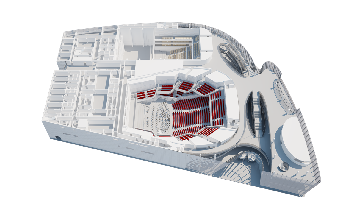 оснащение театров арен стадионов