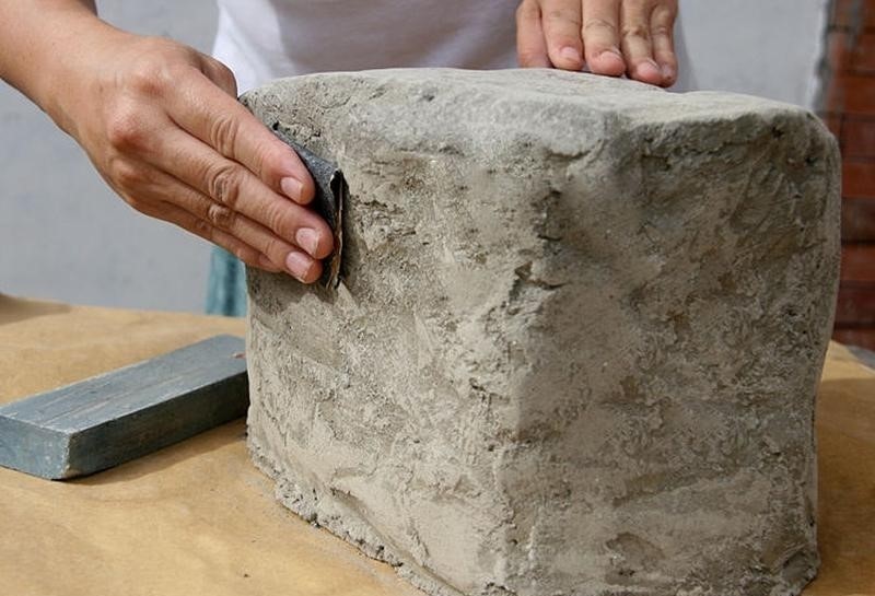 Как сделать искусственный камень своими руками