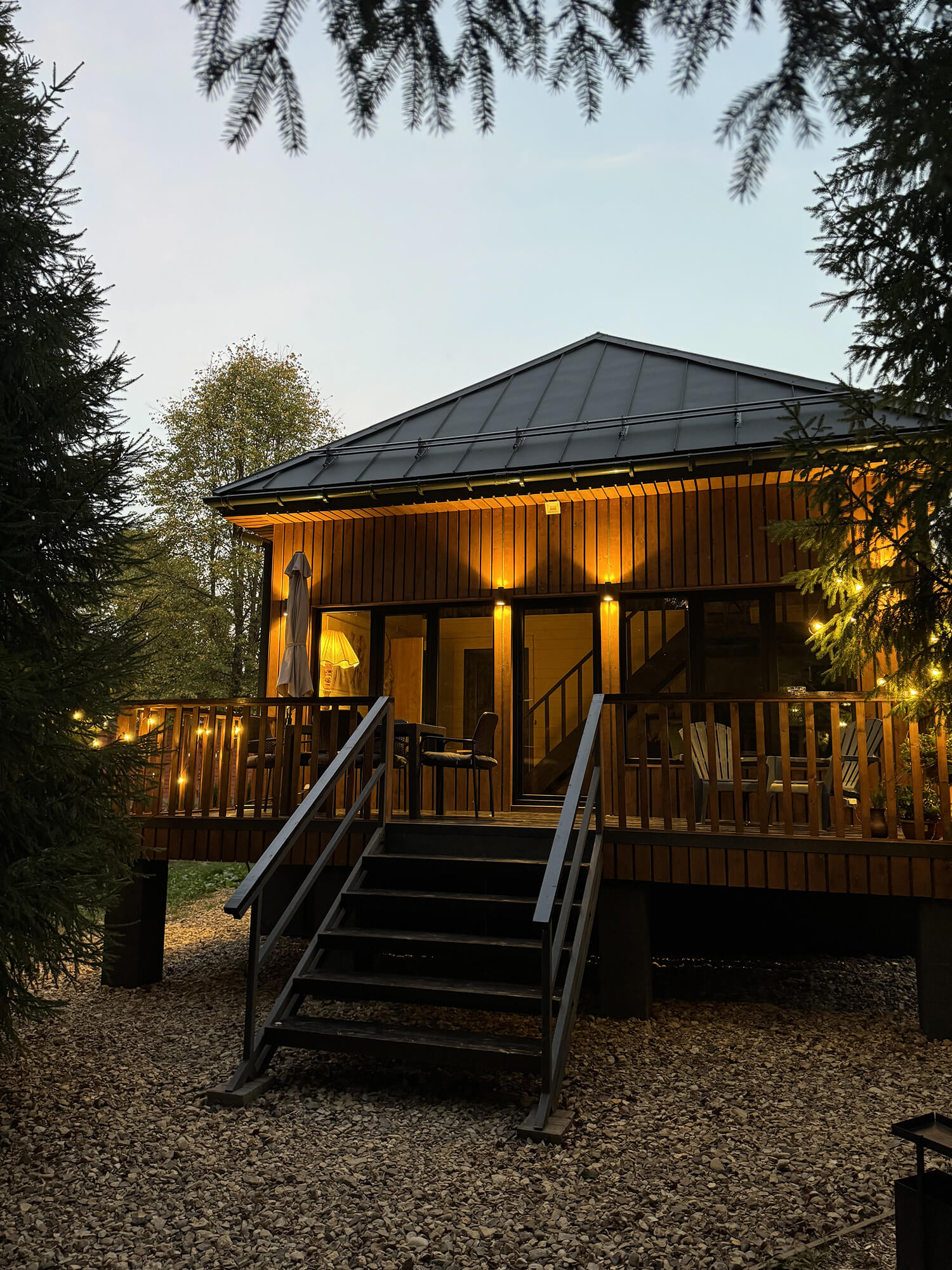 Дом и Елки, глэмпинг