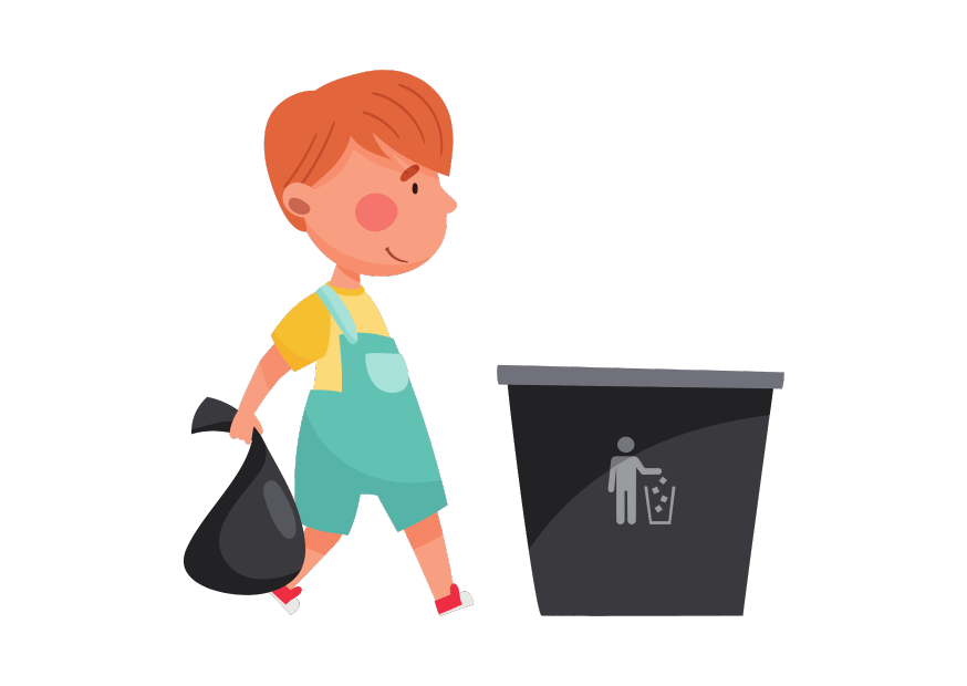 Take out the rubbish — выносить мусор