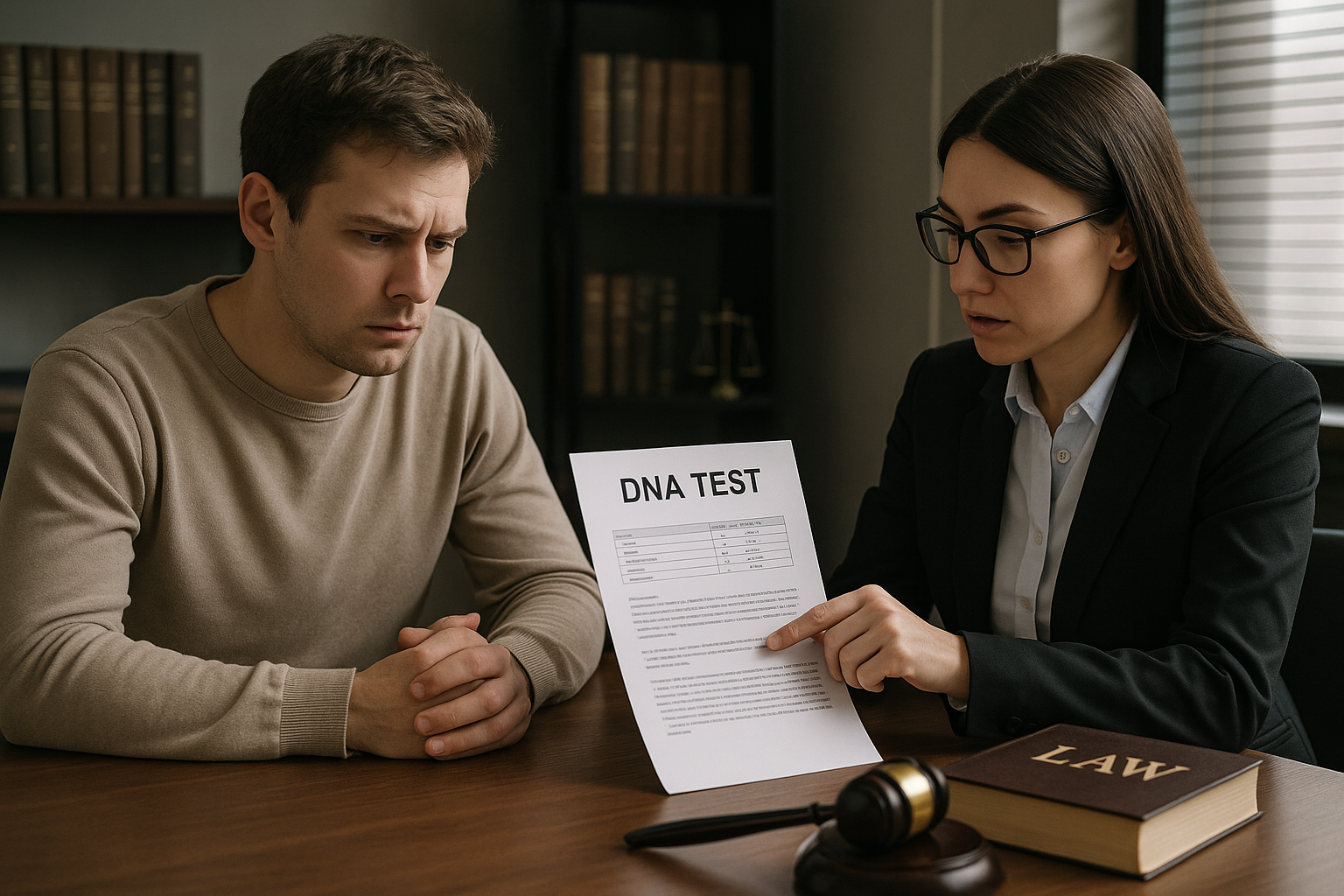 оспаривание отцовства тест днк