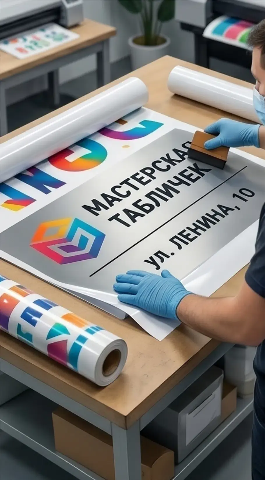 Полноцветная накатка