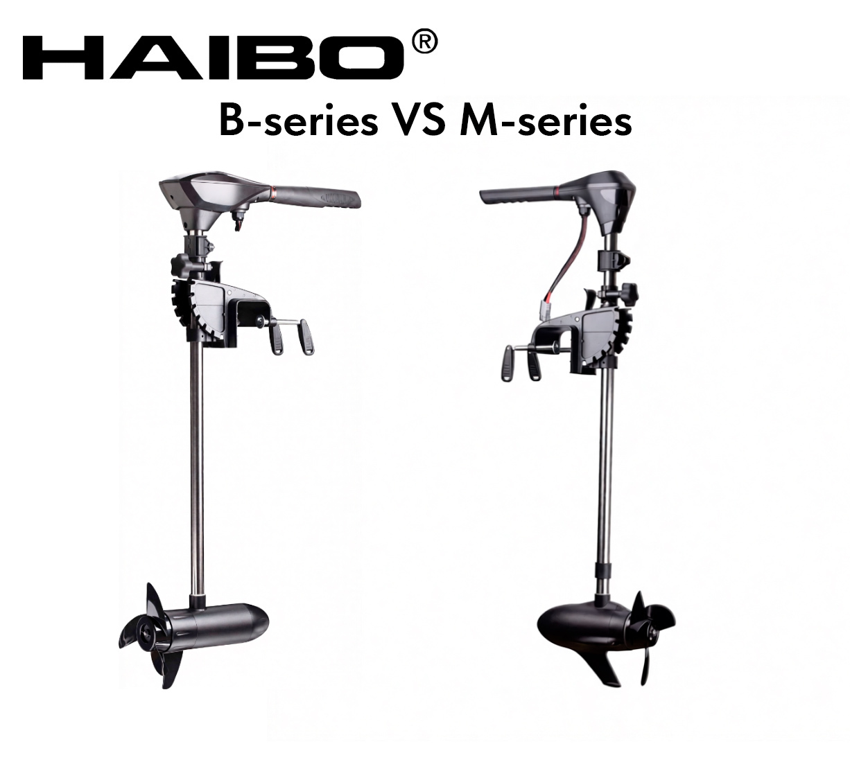 Лодочные электромоторы Haibo B-серия и М-серия
