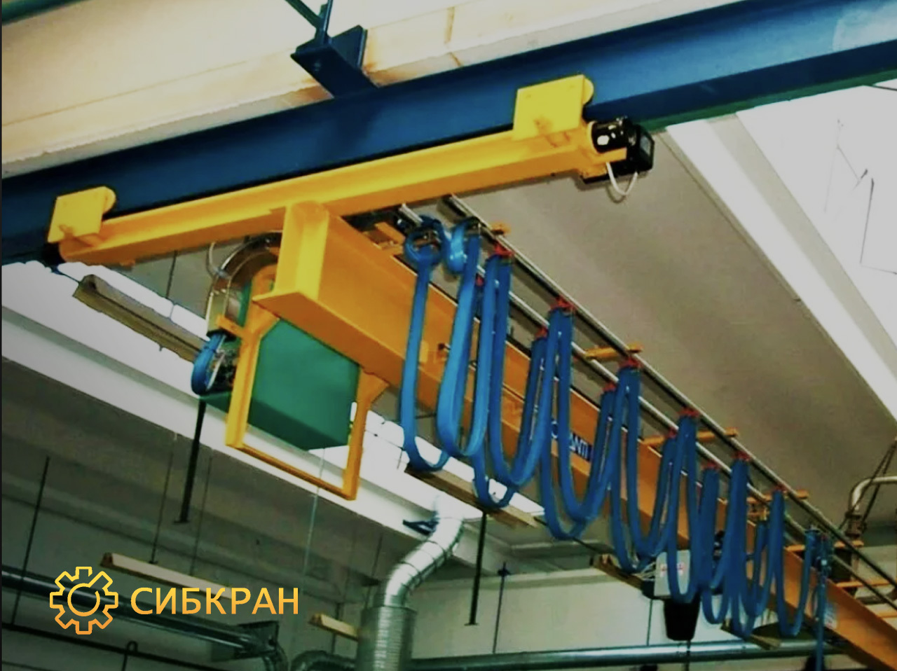 Производство, отгрузка и монтаж электрического подвесного мостового крана г/п 3,2 т, 12 м в Иркутске