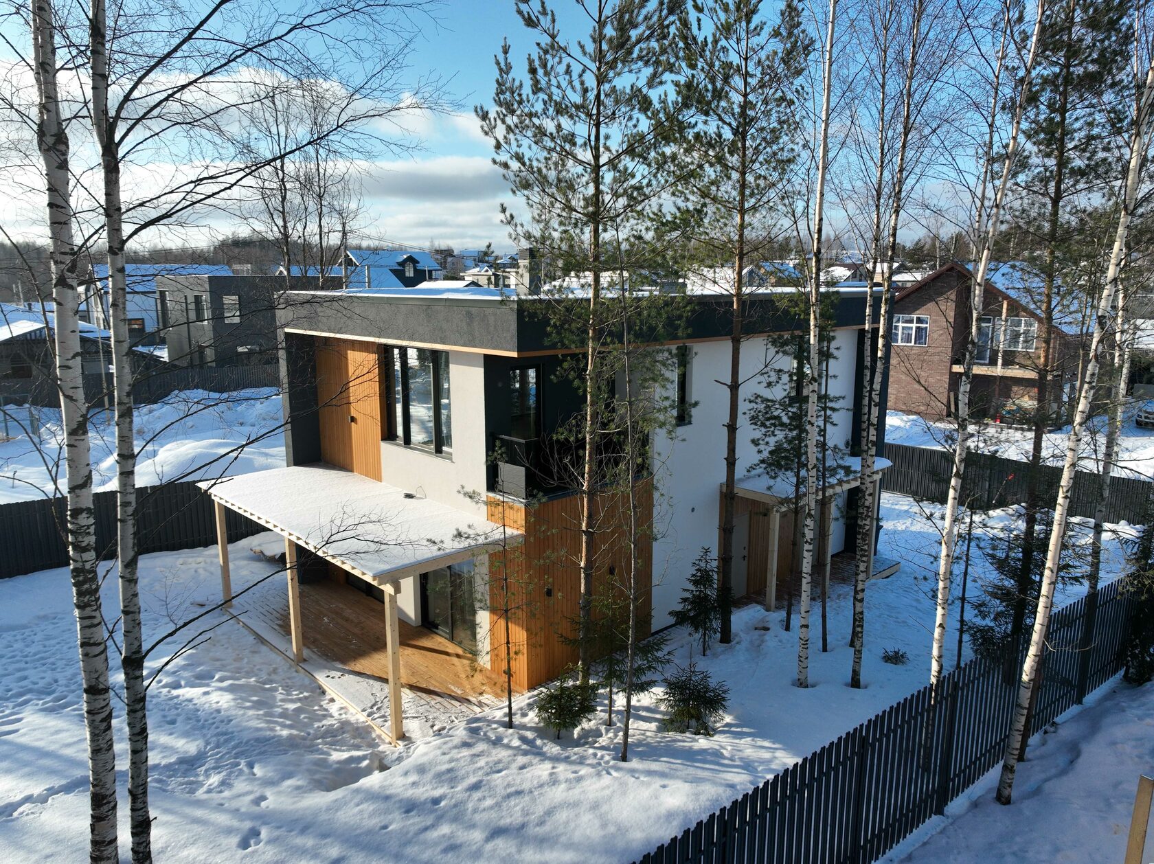 Сборный дом в Апшеронска экстерьер Сборный дом в Апшеронска экстерьер