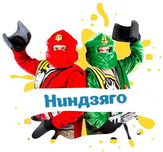 ниндзяго на детский праздник