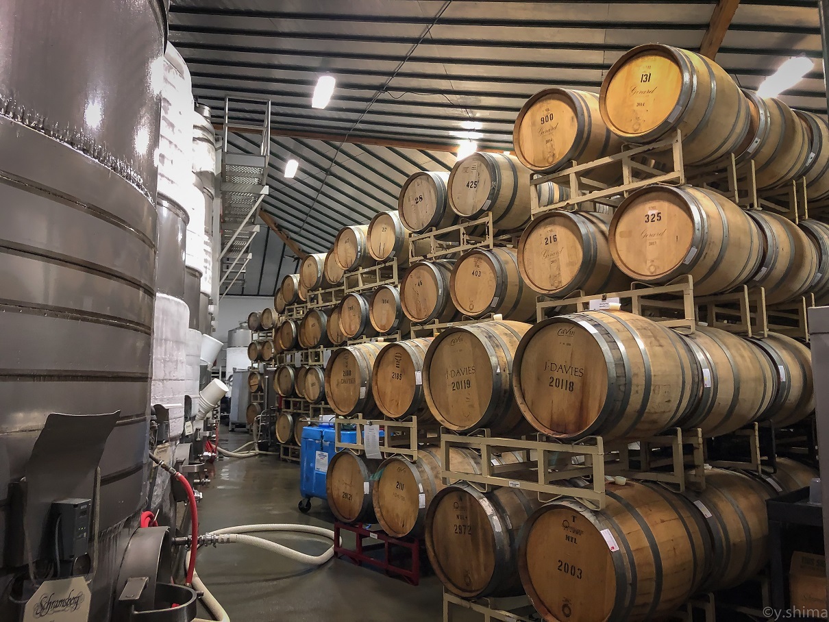 80 stainless steel tanks and 300 barrels