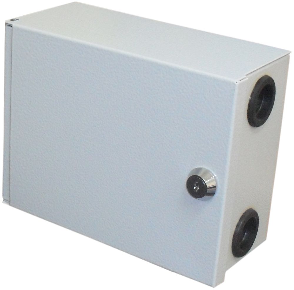 Коробка распределительная КРТ-30 металлическая настенная с замком - TWIST