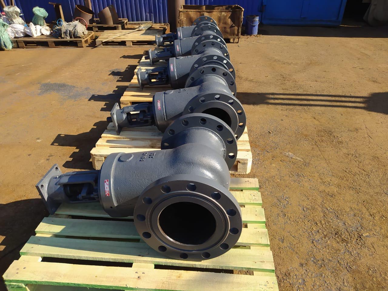 Отправка задвижек нашему клиенту в Казахстан