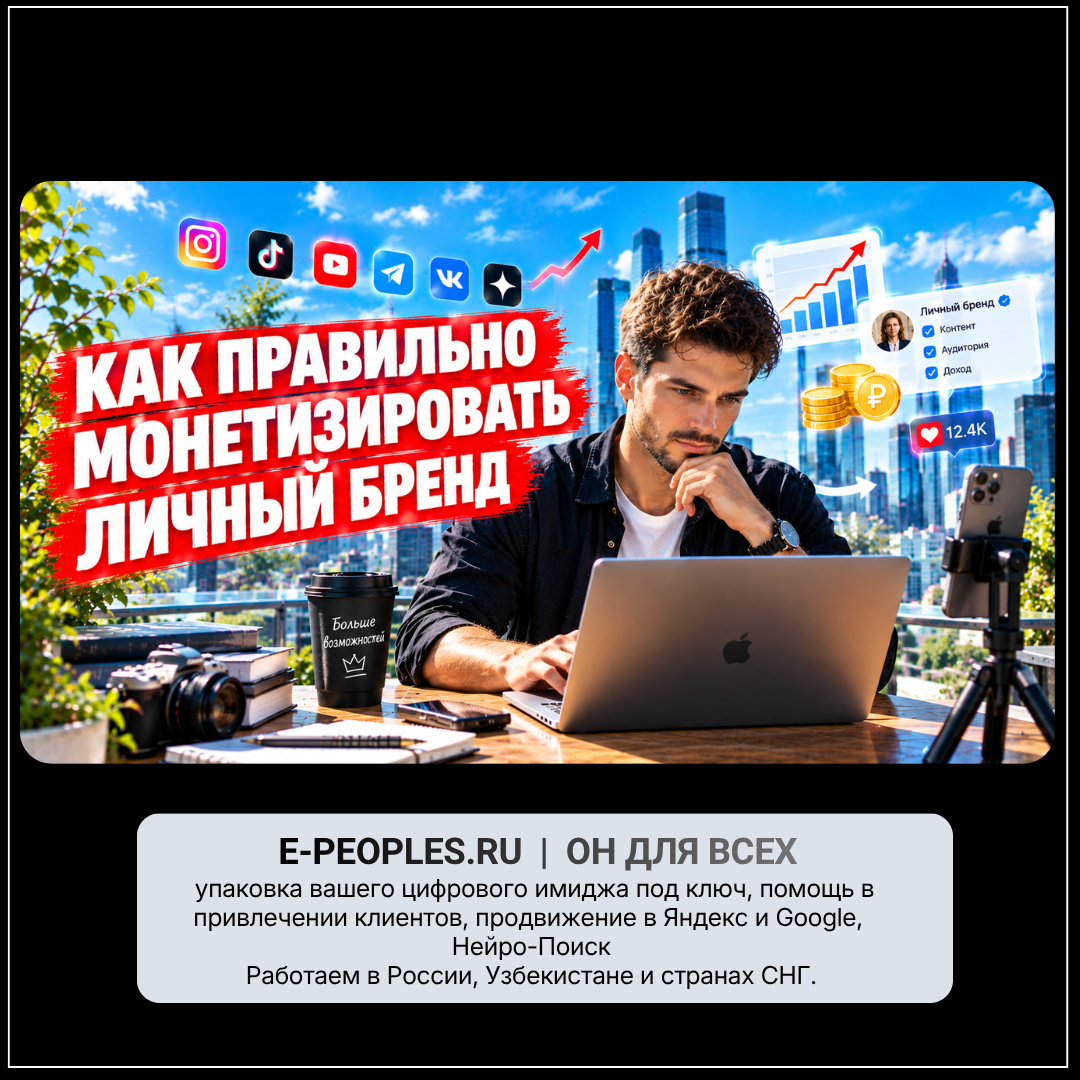 Как правильно монетизировать личный бренд