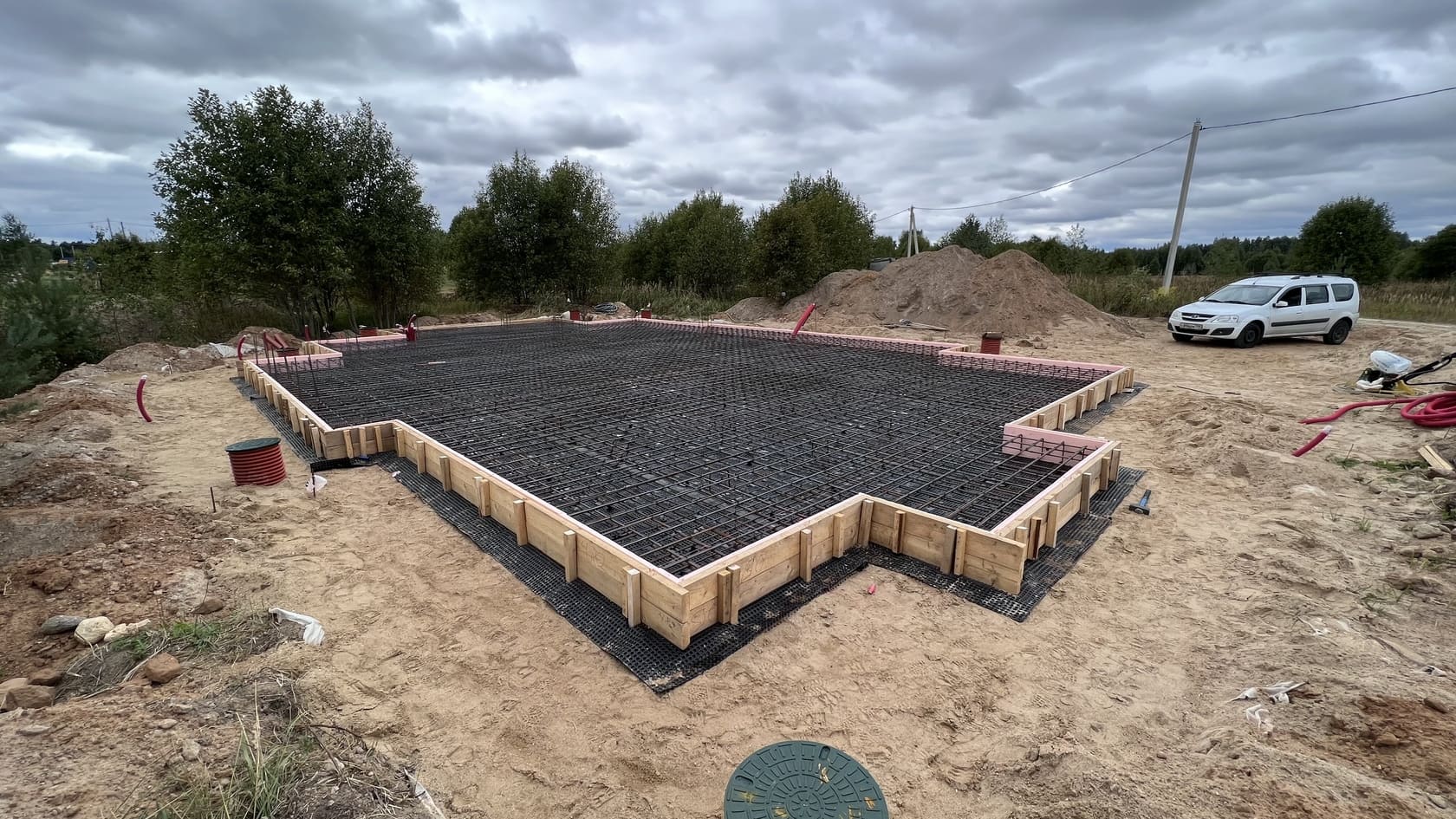 Дом под ключ в Геленджик фундамент Дом под ключ в Геленджик фундамент