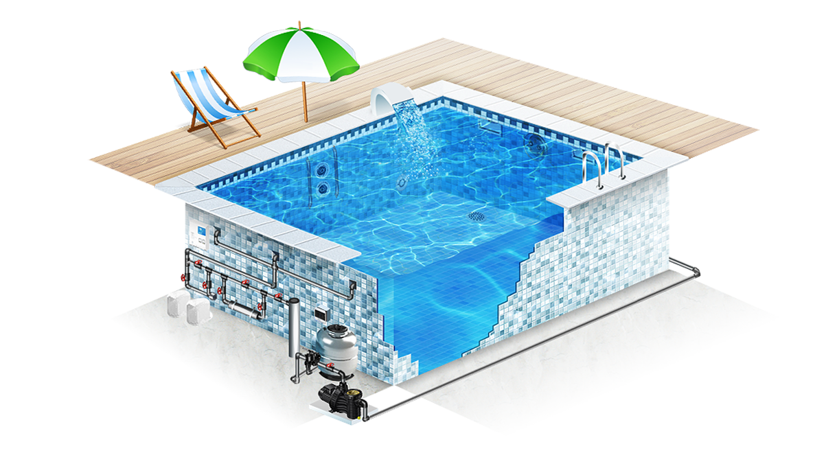 Вода домашнем бассейне. Оборудование для скиммерного бассейна. Бассейн в помещении. Проектирование бассейна. Проектировка бассейна.