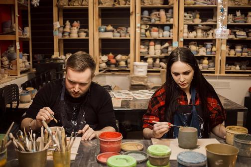 Свидание в Гончарной мастерской СПб для двоих