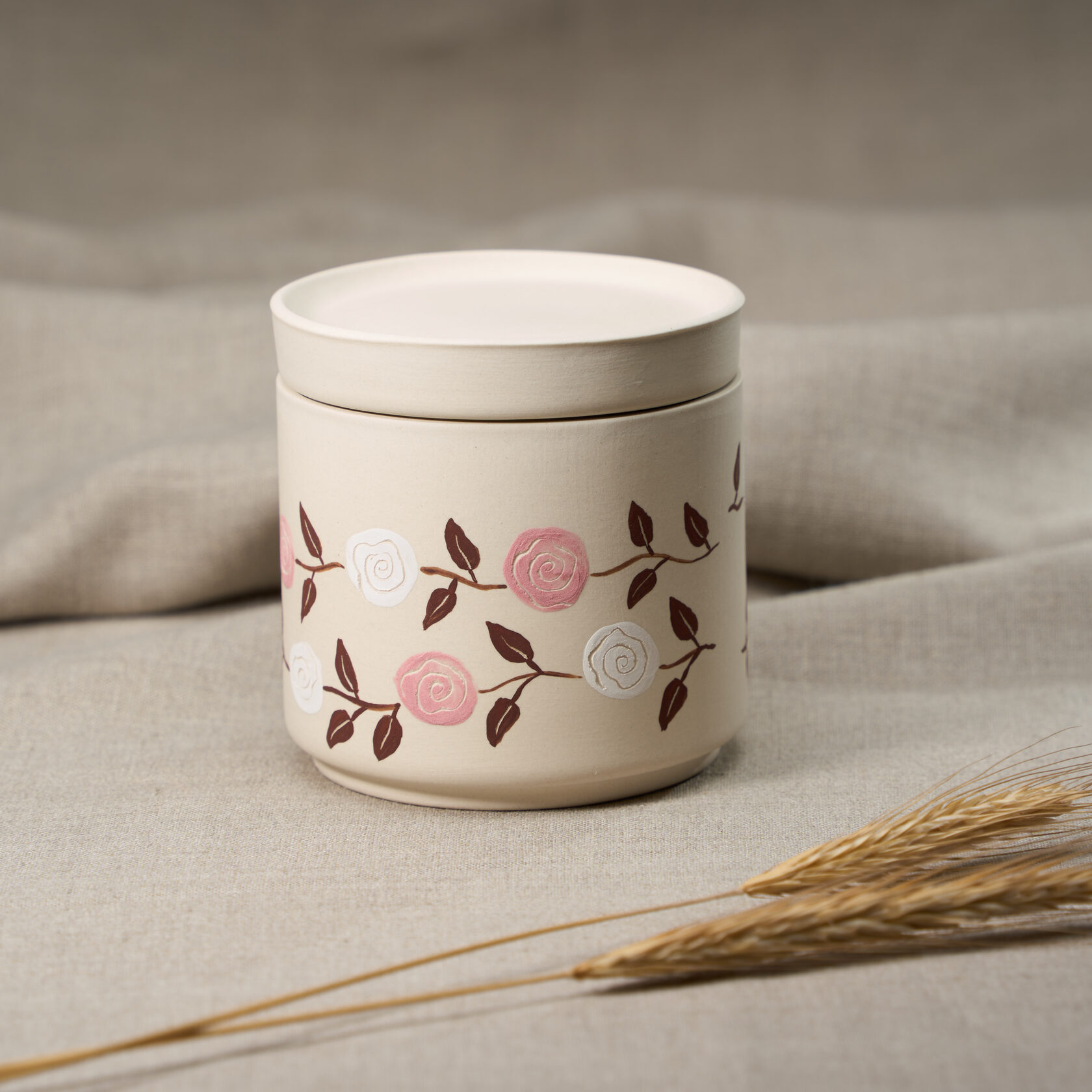 Урна для праха кролика ручной работы