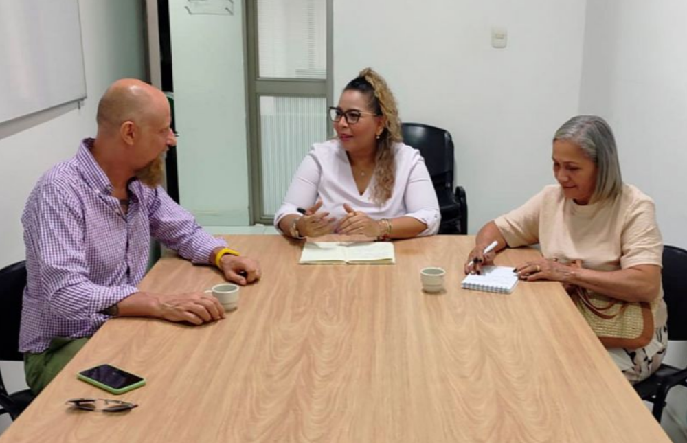 CECAR y George Washington University inician acercamiento para alianza académica en temas de paz