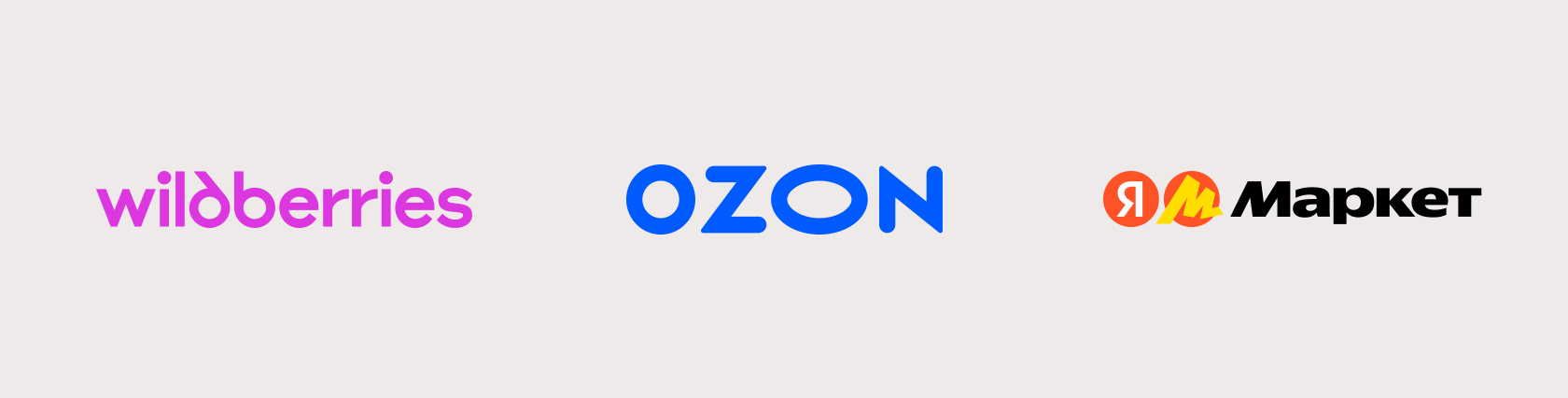 Условные схемы рич-контента Ozon и Wildberries и расширенного наполнения Яндекс Маркета