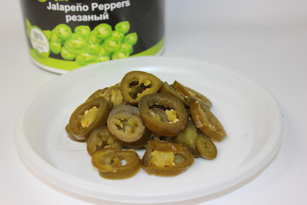 Перец Халапеньо зеленый слайсами Alfakher (Египет)