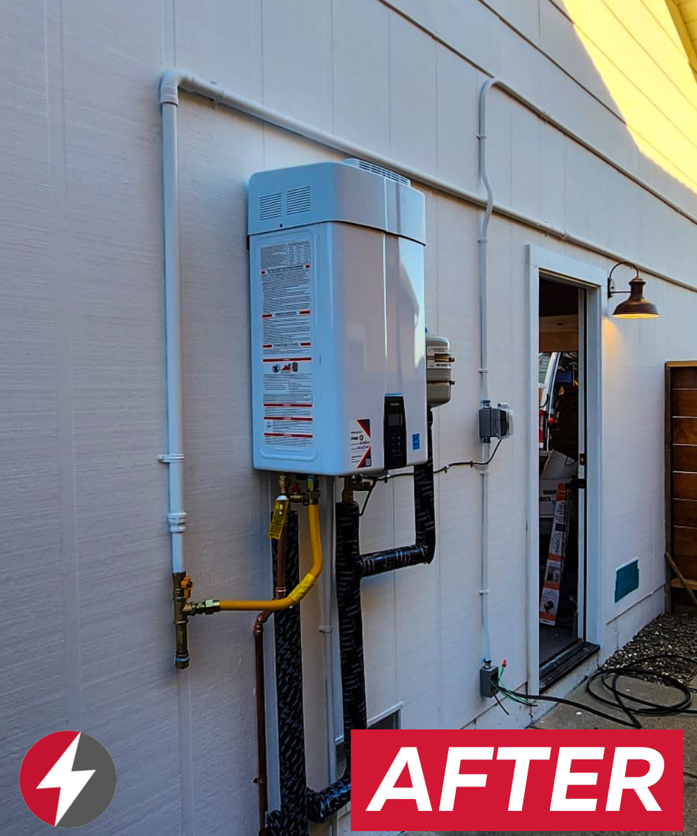Navien Tankless Water Heater Installation in San Jose, California