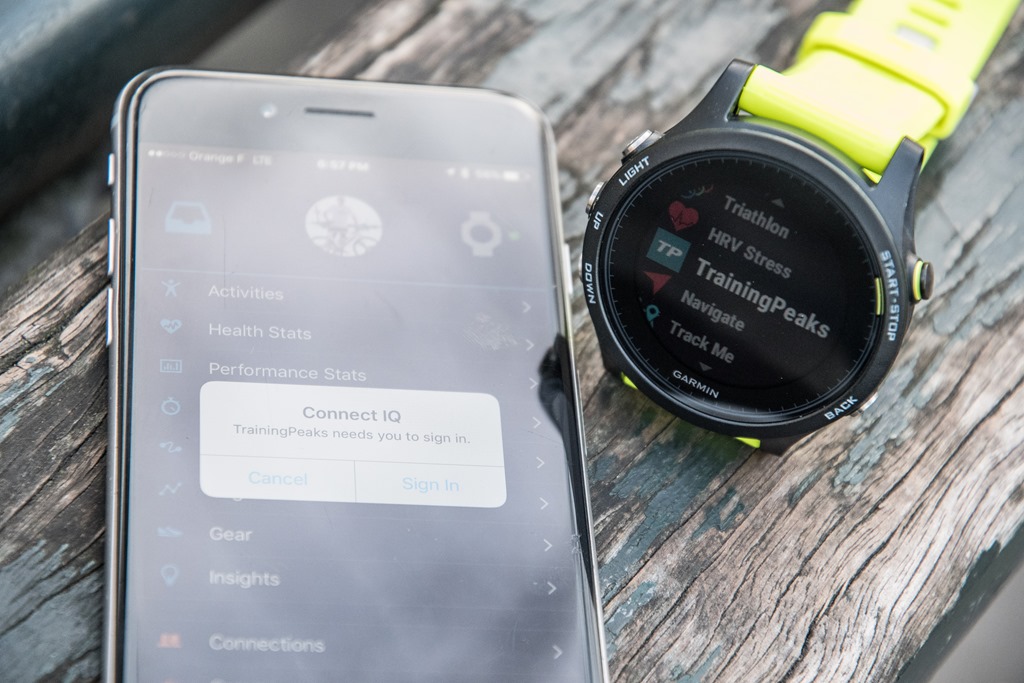 Garmin connect синхронизация