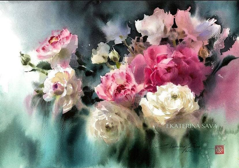 ekaterina sava watercolor