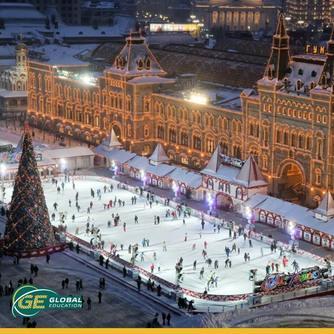Winter entertainment in Moscow