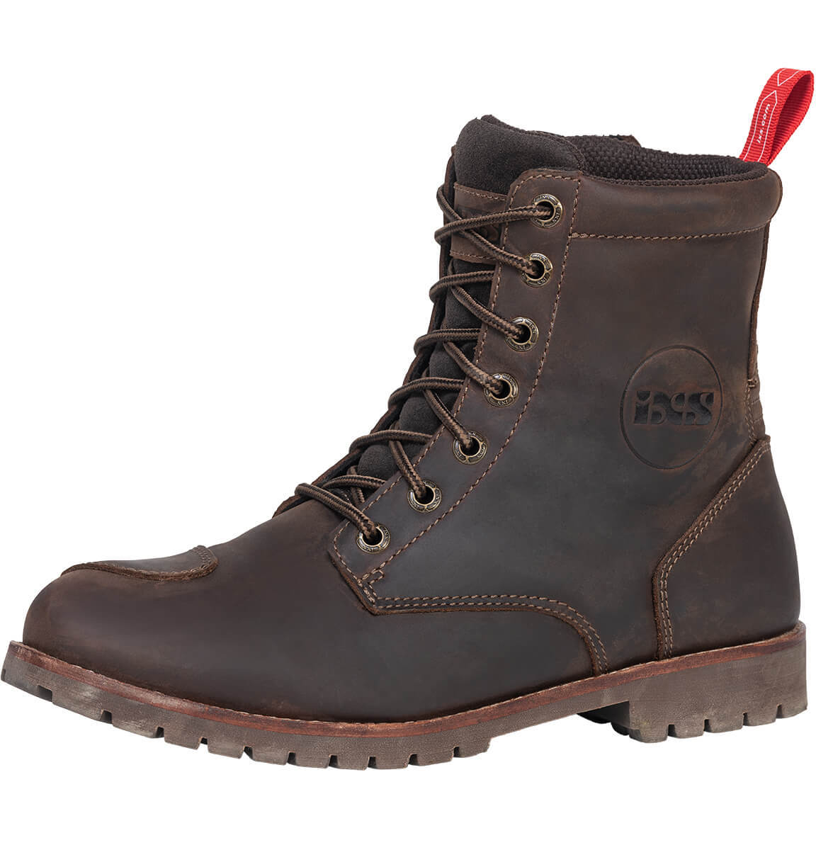 Классические мотоботы IXS Classic Shoe Oiled Leather Brown, коричневый — в наличии в SPB-HS, Санкт-Петербург