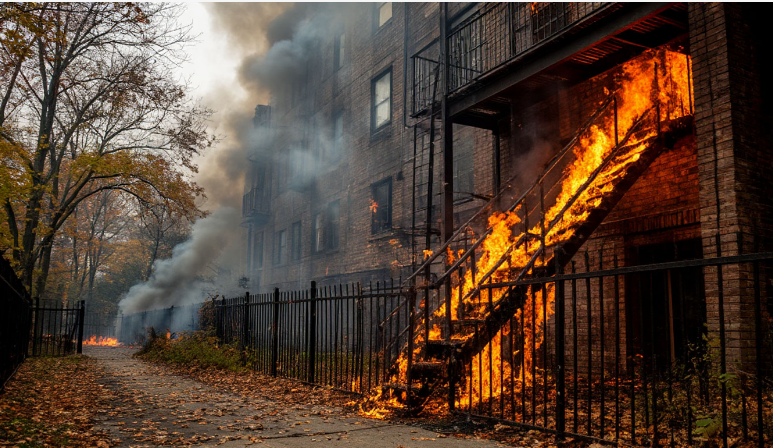 Проведение испытаний пожарных лестниц и ограждений