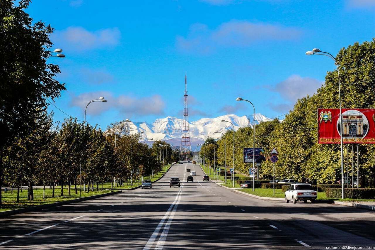 Нальчик проспект Ленина горы