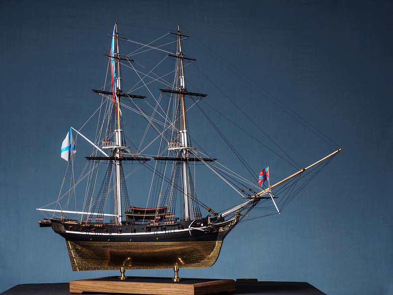 Модель бриг «Меркурий» Черноморского флота