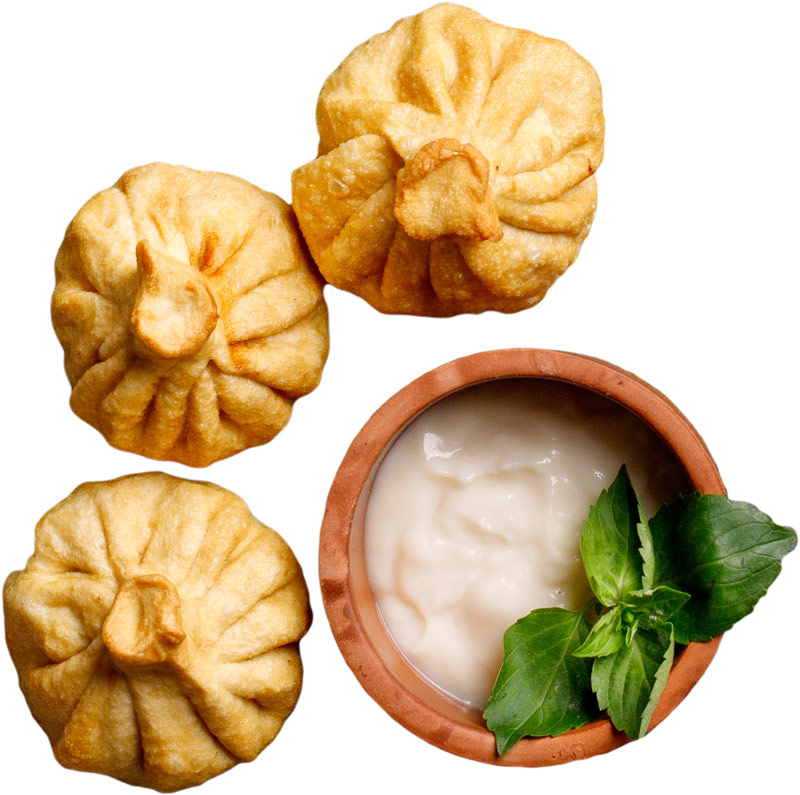 Fried khinkali