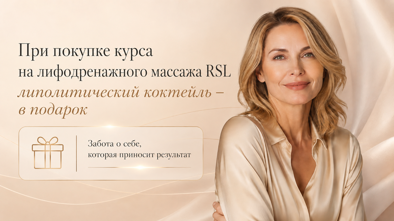 Акция сентября — лимфодренажный массаж