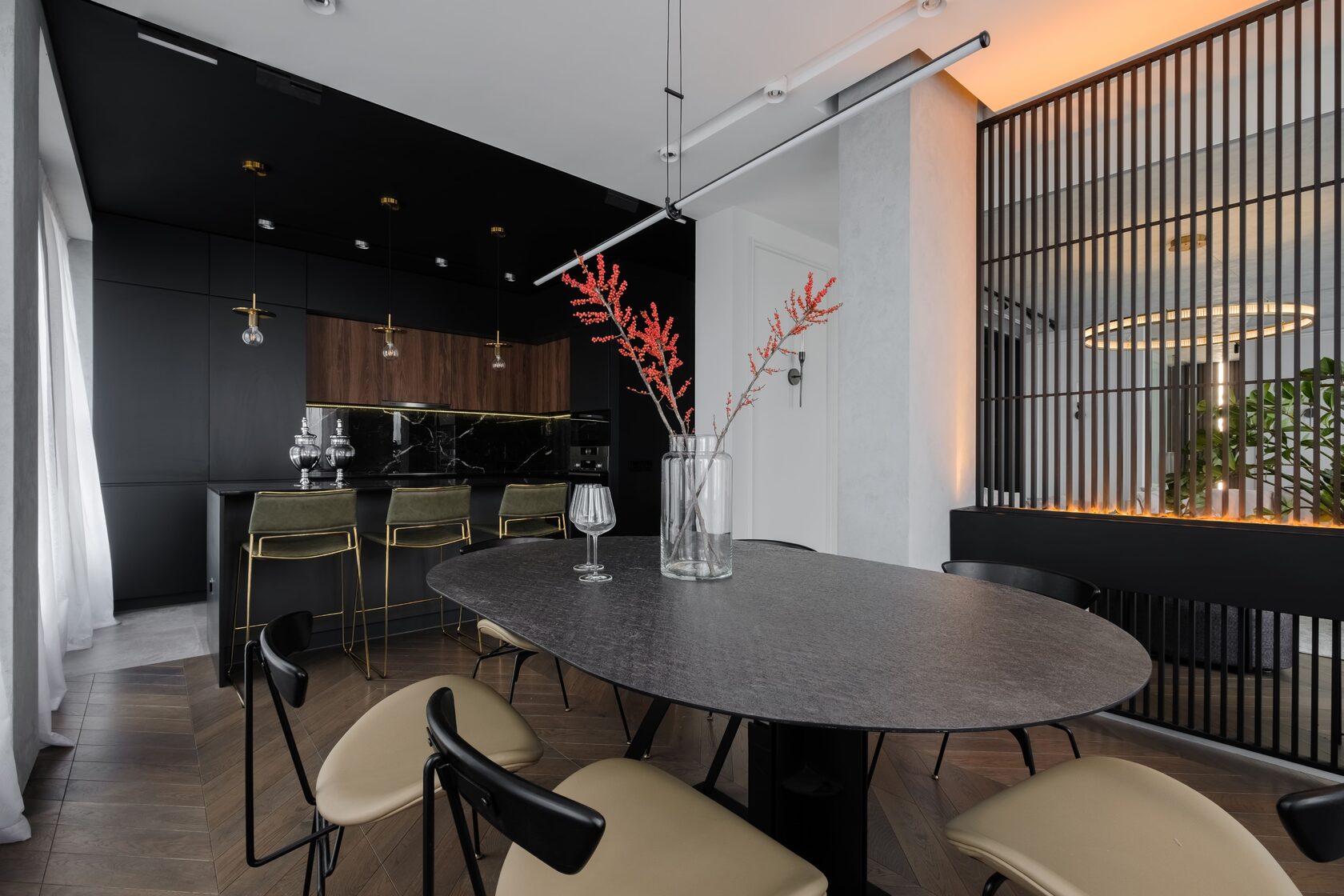 Жилой интерьер в ЖК Golden City 90 м2 | Petrov Design