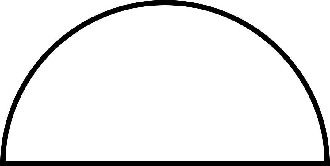 Полукруг предложение. Полкруга шаблон. Есть ли фигура полукруг. Геометрические фигуры полукруг в черно белом цвете. Semicircle.