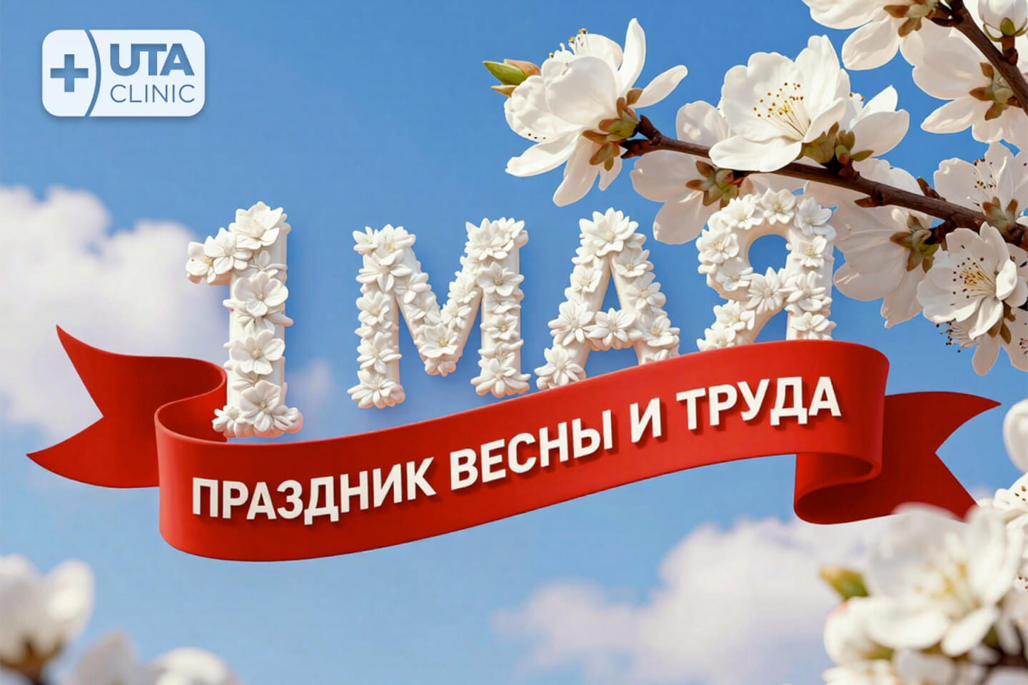Юта-клиник медцентр тюмень медсправки справки медосмотры профосмотры майские праздники первомай день труда день победы