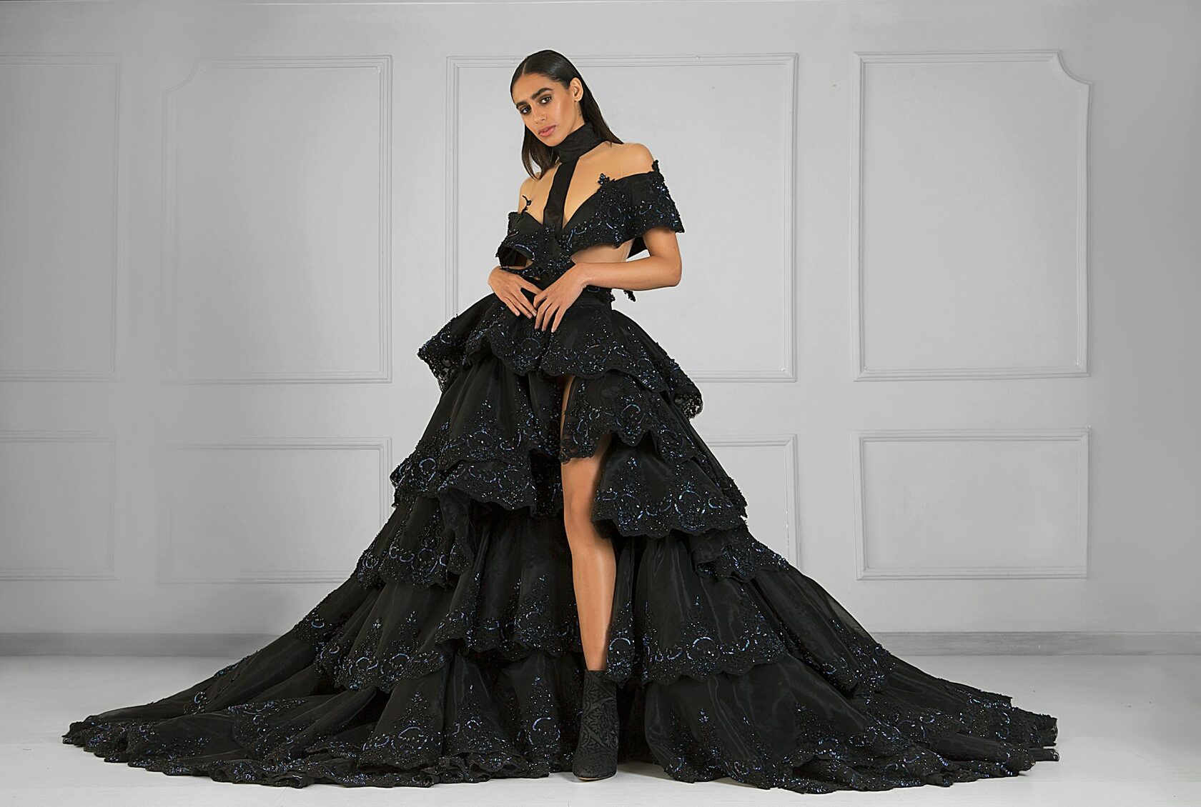 Silk Evening Dress