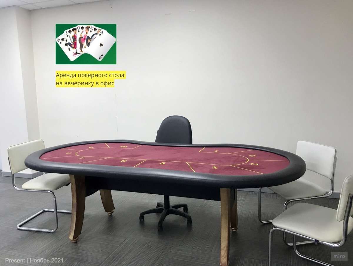 аренда покерного стола для игры техасский холдем