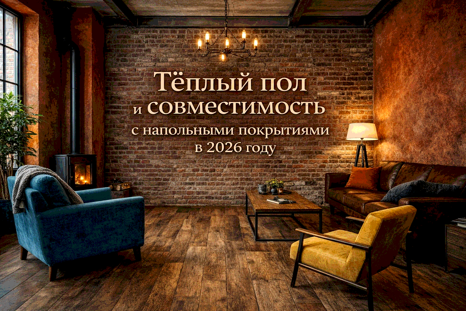 Короткая таблица совместимости покрытий с водяным, электрическим и инфракрасным тёплым полом: что выбрать в 2026 году, какие есть ограничения и что особенно важно учесть в условиях СПб и Ленобласти.