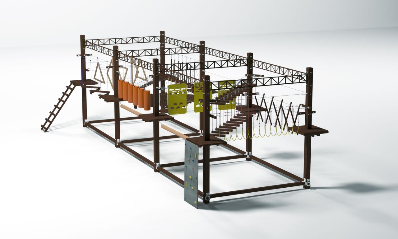 канатный городок цены, панда парк