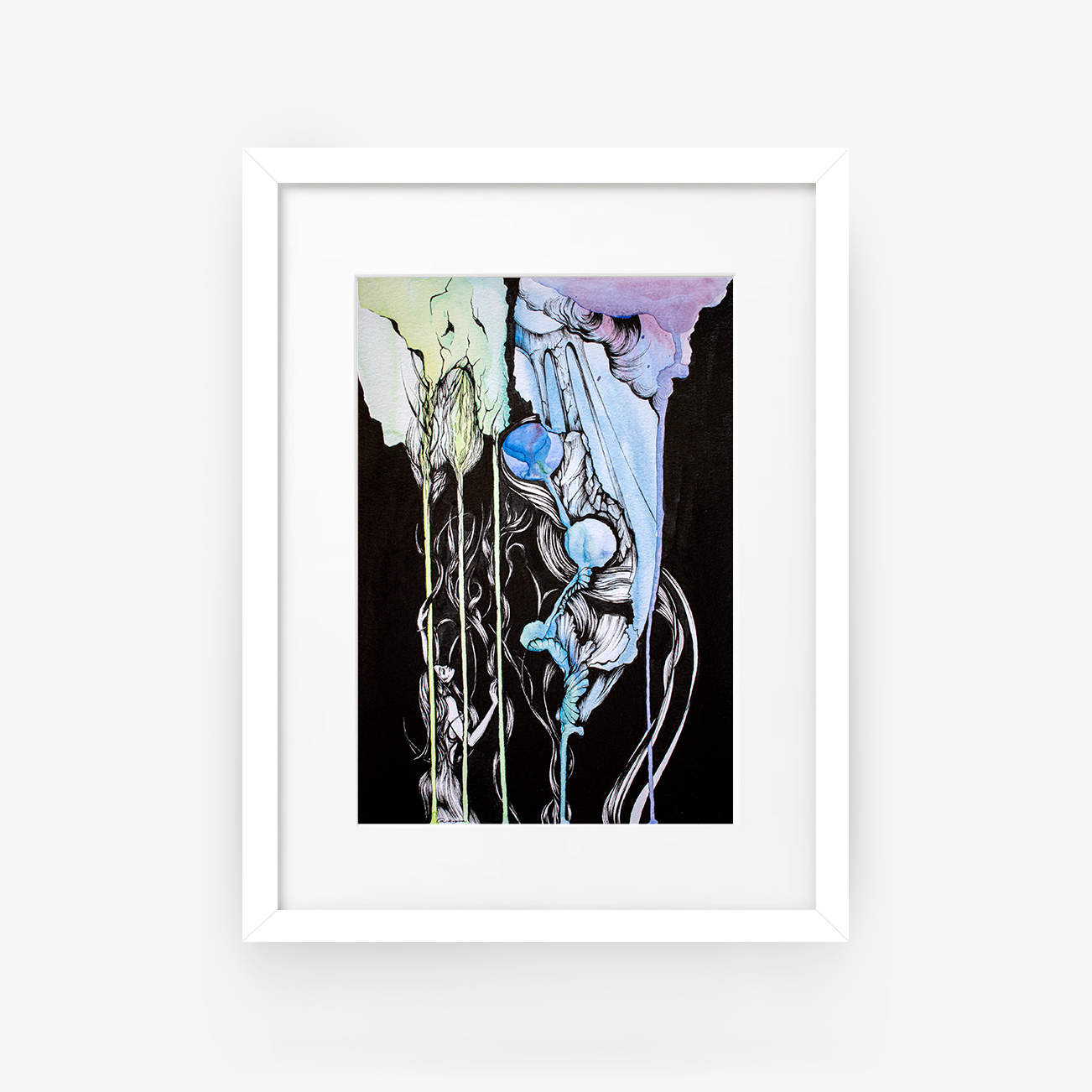 ink drawing, intuitive drawing, artist moscow, mingalevaart, графика Анна Мингалёва, картины mingalevaart, сюрреализм графика, символизм, чувственная графика