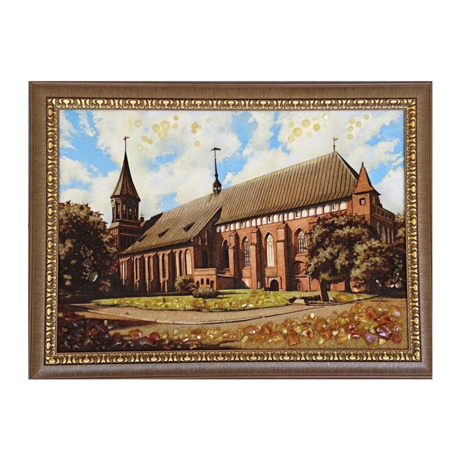 Кафедральный собор в Калининграде в живописи ранний