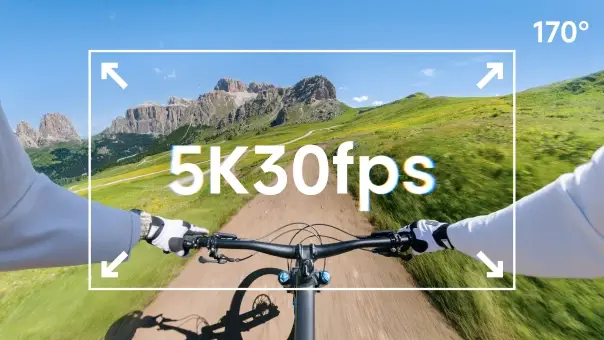 Широкоугольная съёмка 5K 60 fps на Insta360 X6