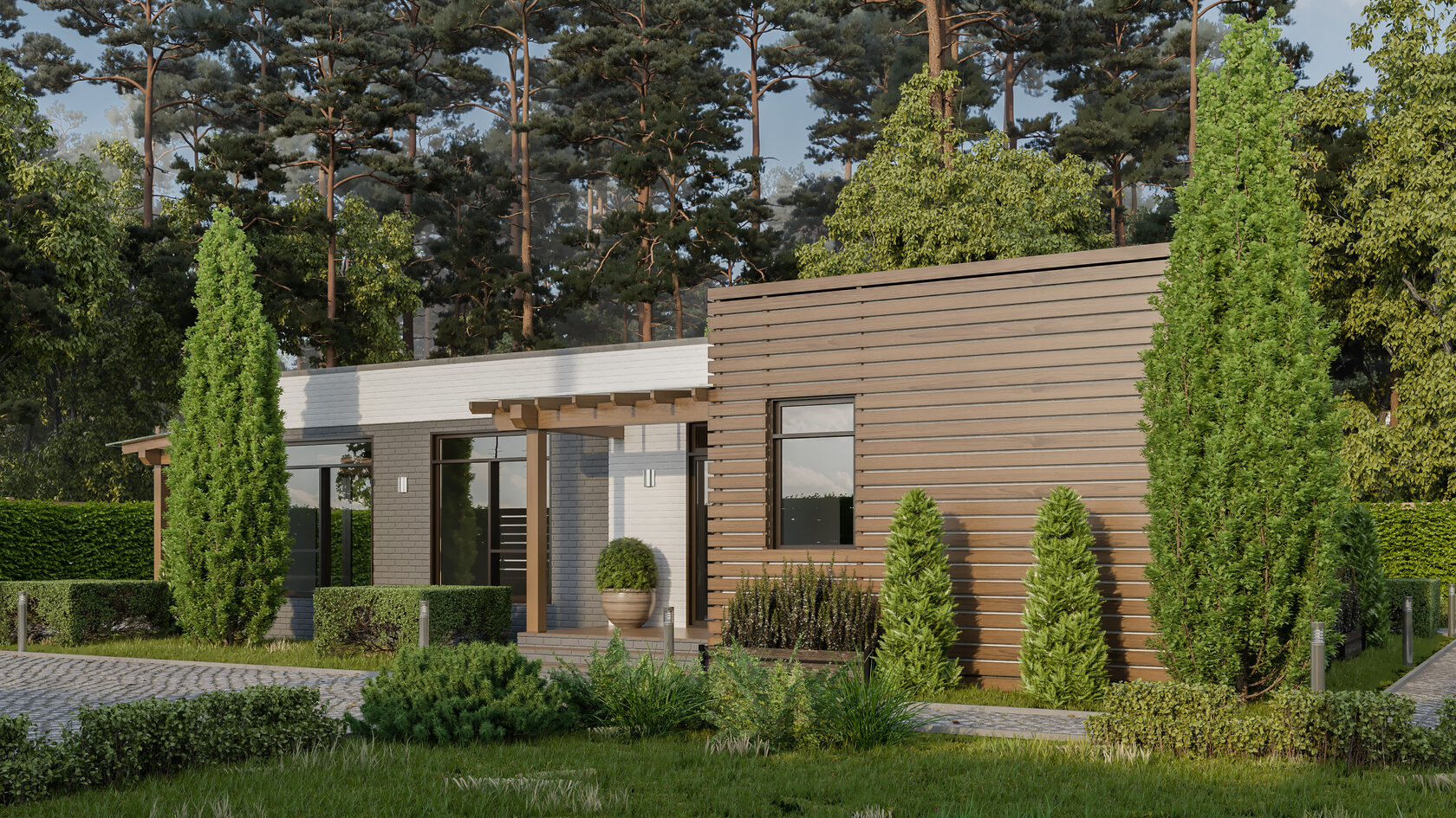 Дом под ключ в Соче отделка