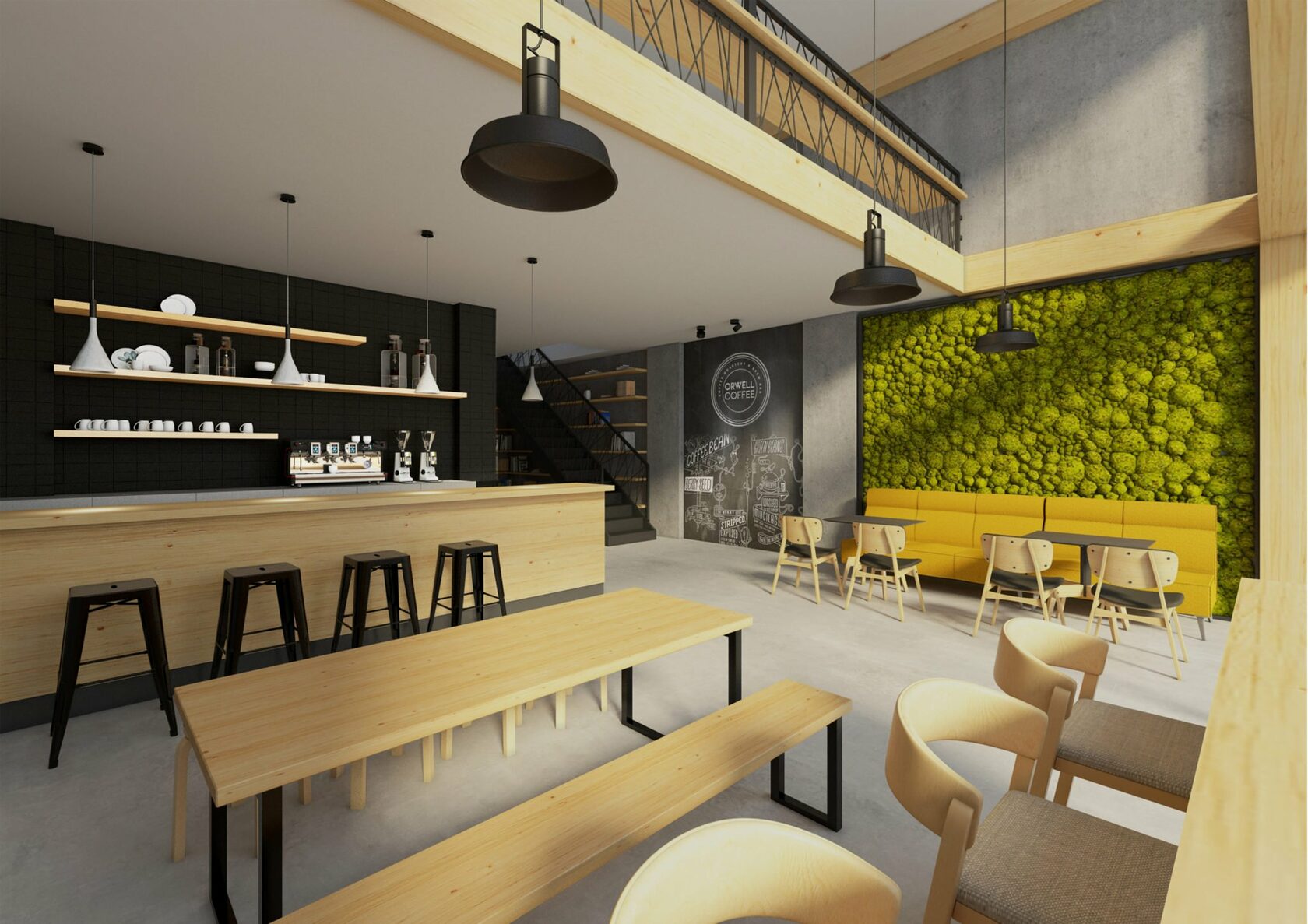 Как сделать дизайн-проект интерьера для кафе, бара или ресторана, 50 идей с фото