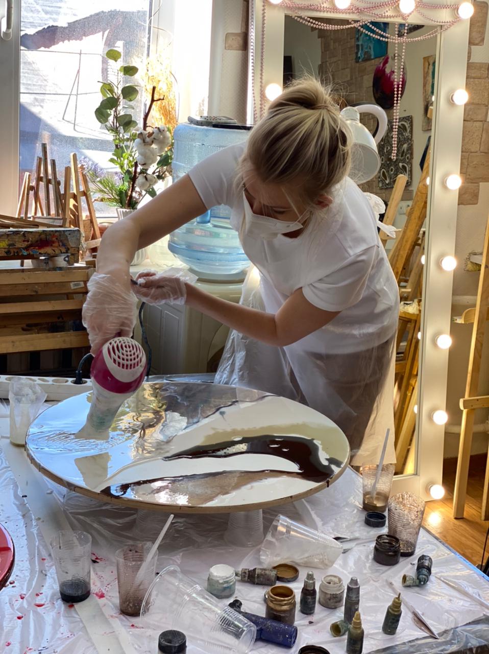 Мастер класс по эпоксидной смоле|Москва, для начинающих