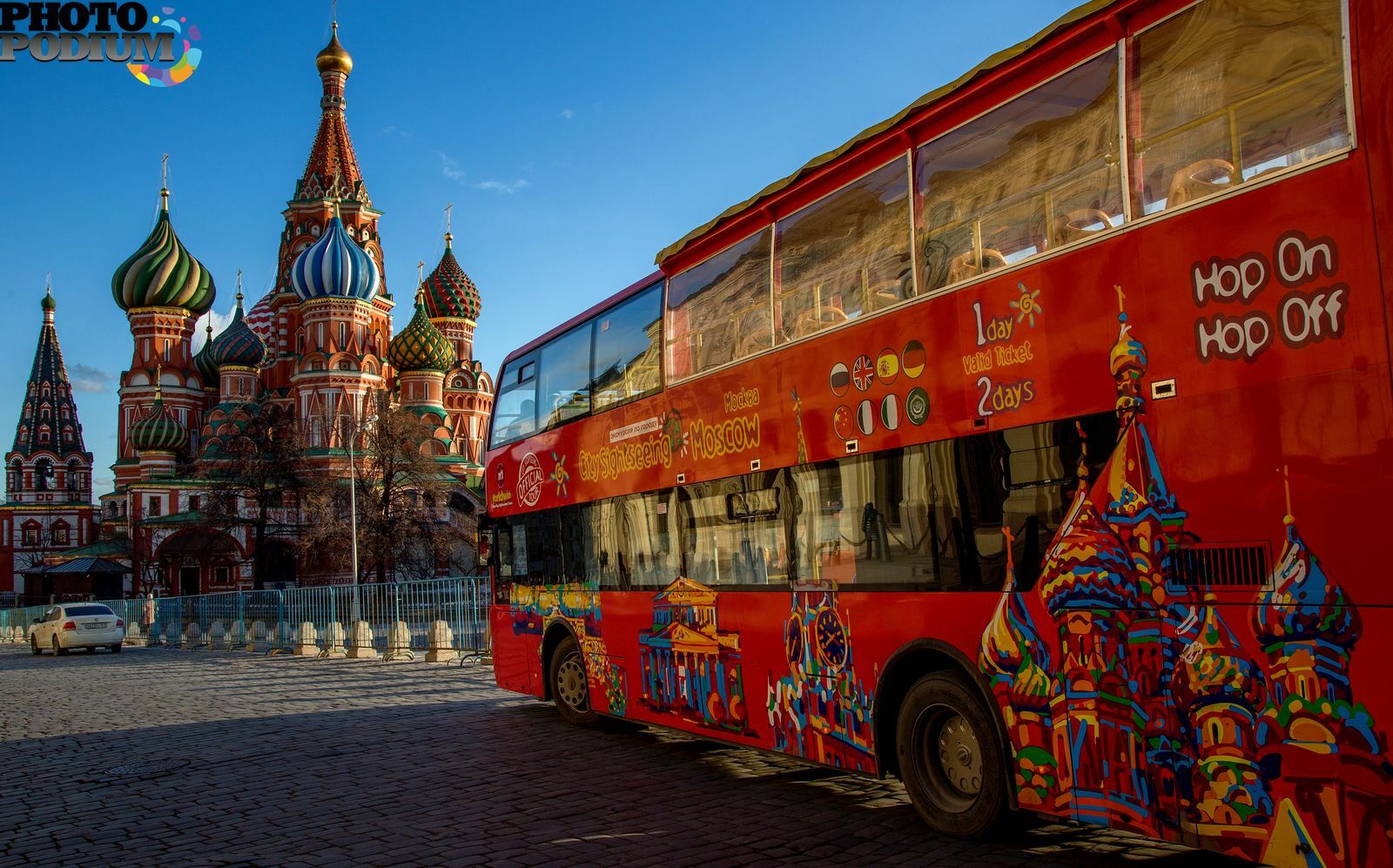 Экскурсия на двухэтажном автобусе по москве